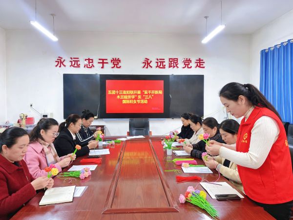 03051772710339523522.jpg 志愿者讲解扭扭花制作过程.JPG